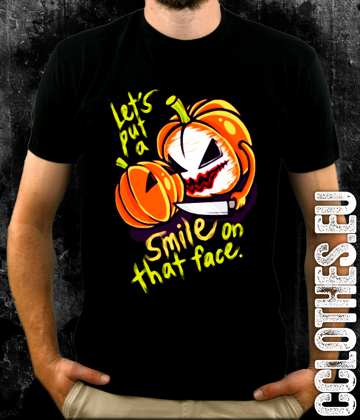 Черна тениска JOKERS PUMPKINS Черна тениска JOKERS PUMPKINS